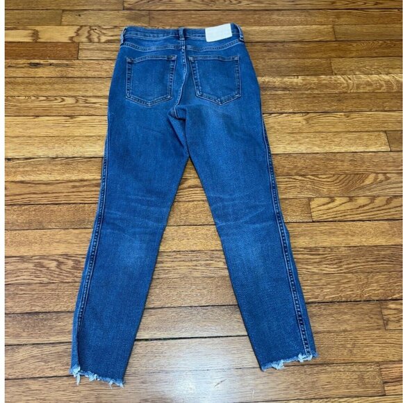 Everlane Womens The Vintage Skinny Jeans Size 24 Ankle Crop 24x24 Blue Denim - Picture 7 of 7